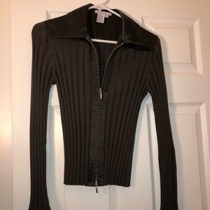 CABI BROWN CARDIGAN
